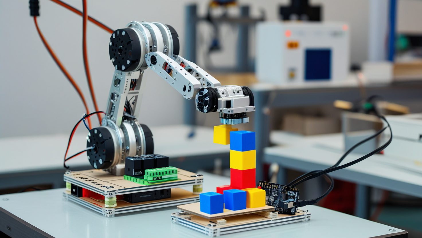 Pick and Place Robot using Arduino Uno